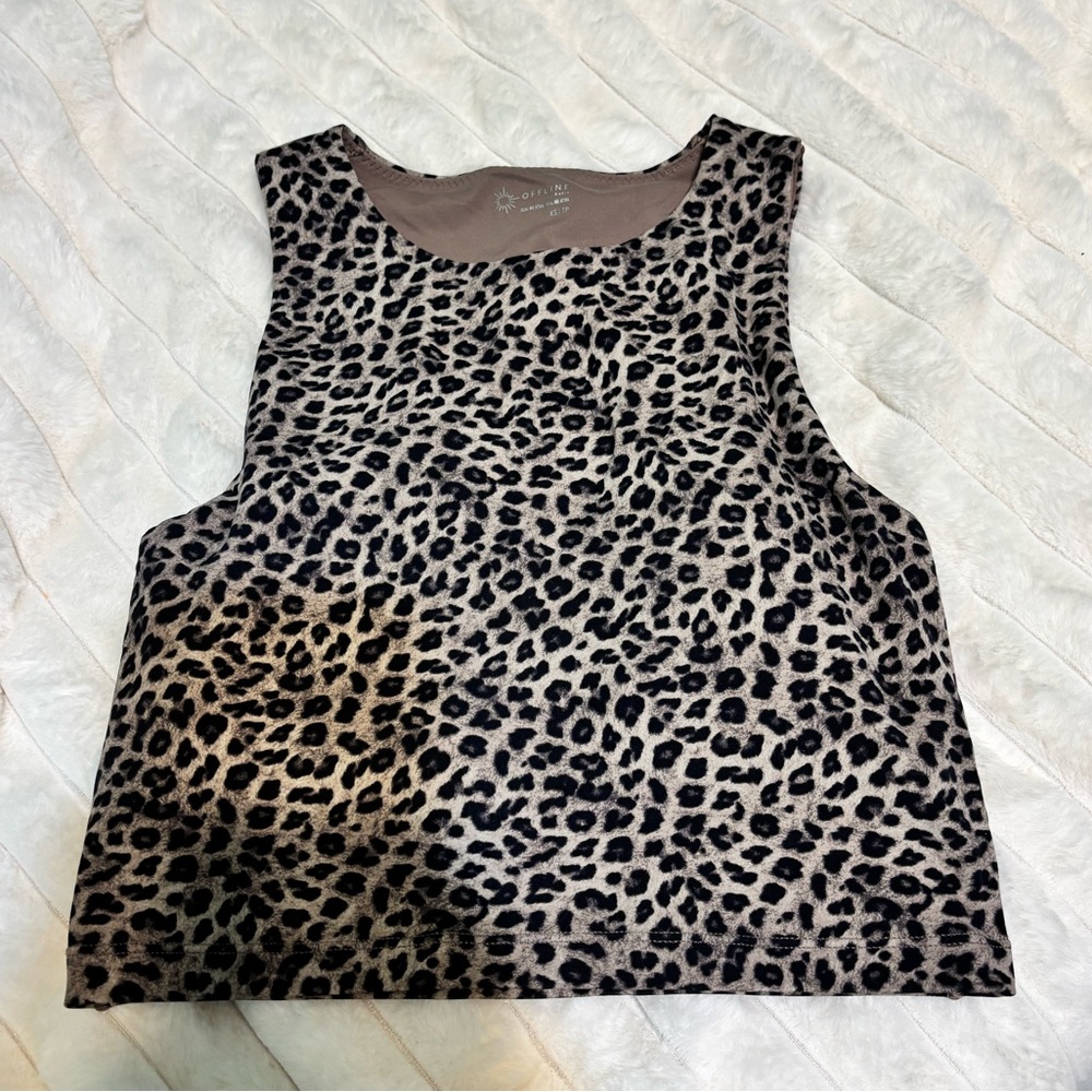 aerie padded tank top